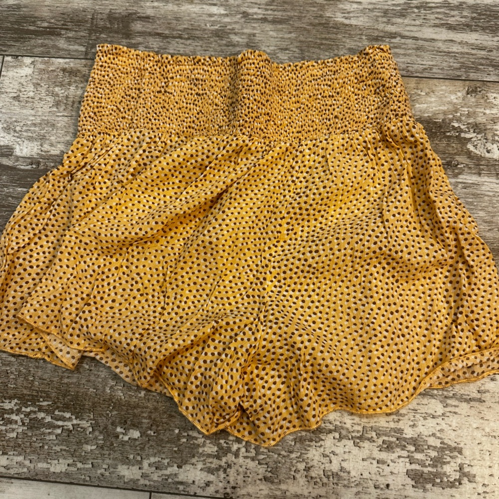 Yellow Polka Dot Women's Aerie Shorts